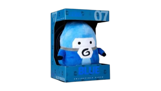Blue Minion Figure