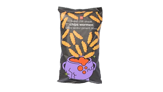Worm & Sweet Chili Chips 100g