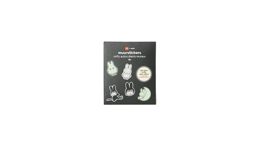 Miffy Glow Halloween Wall Stickers 10-Pack