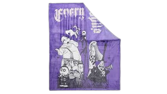 Nightmare Before Christmas Throw Blanket