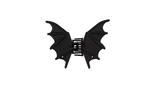 Matte Bat Hair Claw