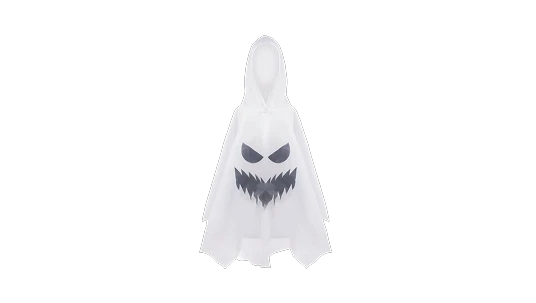 Spooky Ghost Poncho