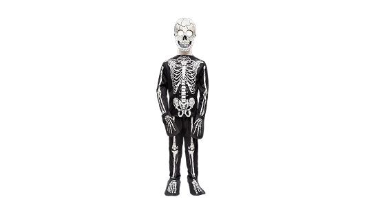Glow Skeleton Shirt, Pants & Mask