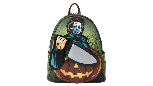 Michael Myers Pumpkin Glow Mini Backpack