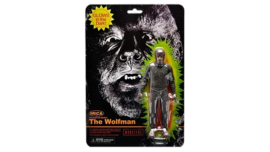 Retro Glow Wolf Man 18cm