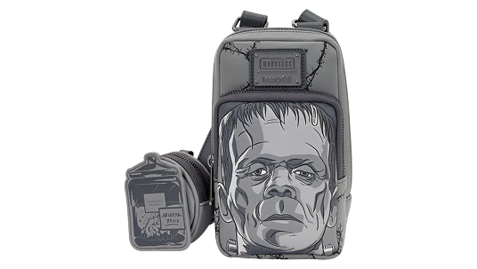 Frankenstein Crossbody Bag with Coin Bag