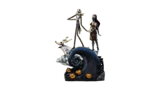 Jack & Sally Deluxe Statue 1/10