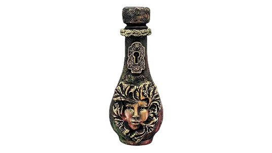 Death's Head Moth Potion Bottle
