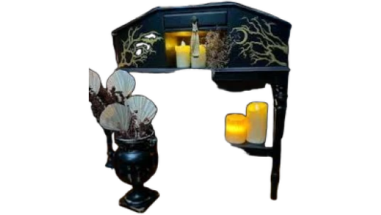 Gothic Sewing Cabinet
