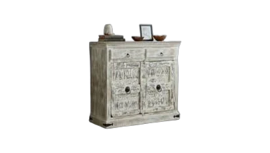 Boho Goth Storage Cabinet