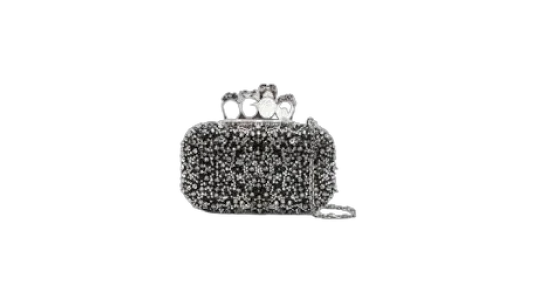 Knuckle Skull Clutch Bag