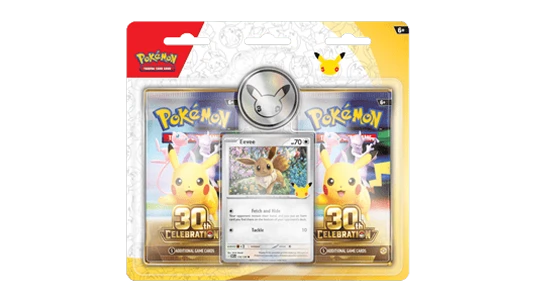 30th Celebration Eevee 2-Pack Blister