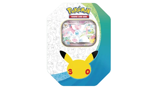 30th Celebration Sylveon ex Tin