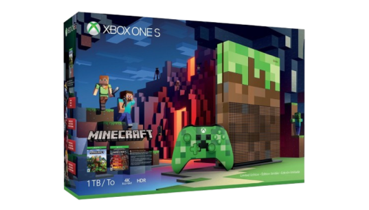 Xbox One S 1TB Limited Edition Minecraft Bundle