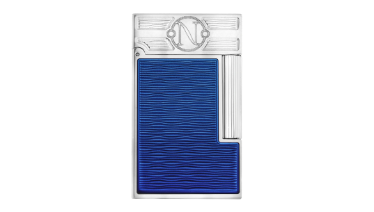 Ligne 2 Double Lacquered Lighter 20'000 Leagues Under The Seas - Blue Gulf Stream