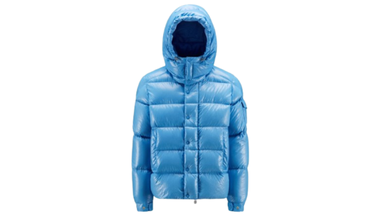 Maya 70th Anniv. Special Edition Short Down Jacket - Sky Blue