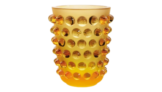 Mossi Vase - Amber Crystal