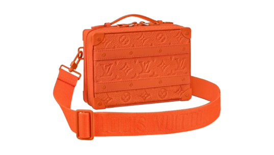 Handle Soft Trunk Taurillon Monogram - Orange