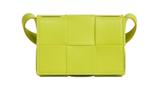 Mini Cassette Bag - Acid Kiwi/Silver