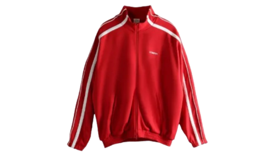Gym Track Jacket - Red